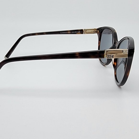 Loris Azzaro AZ35051 C02 Tortoise Gold Rhinestone Sunglasses FRAME ONLY France - Picture 5 of 13